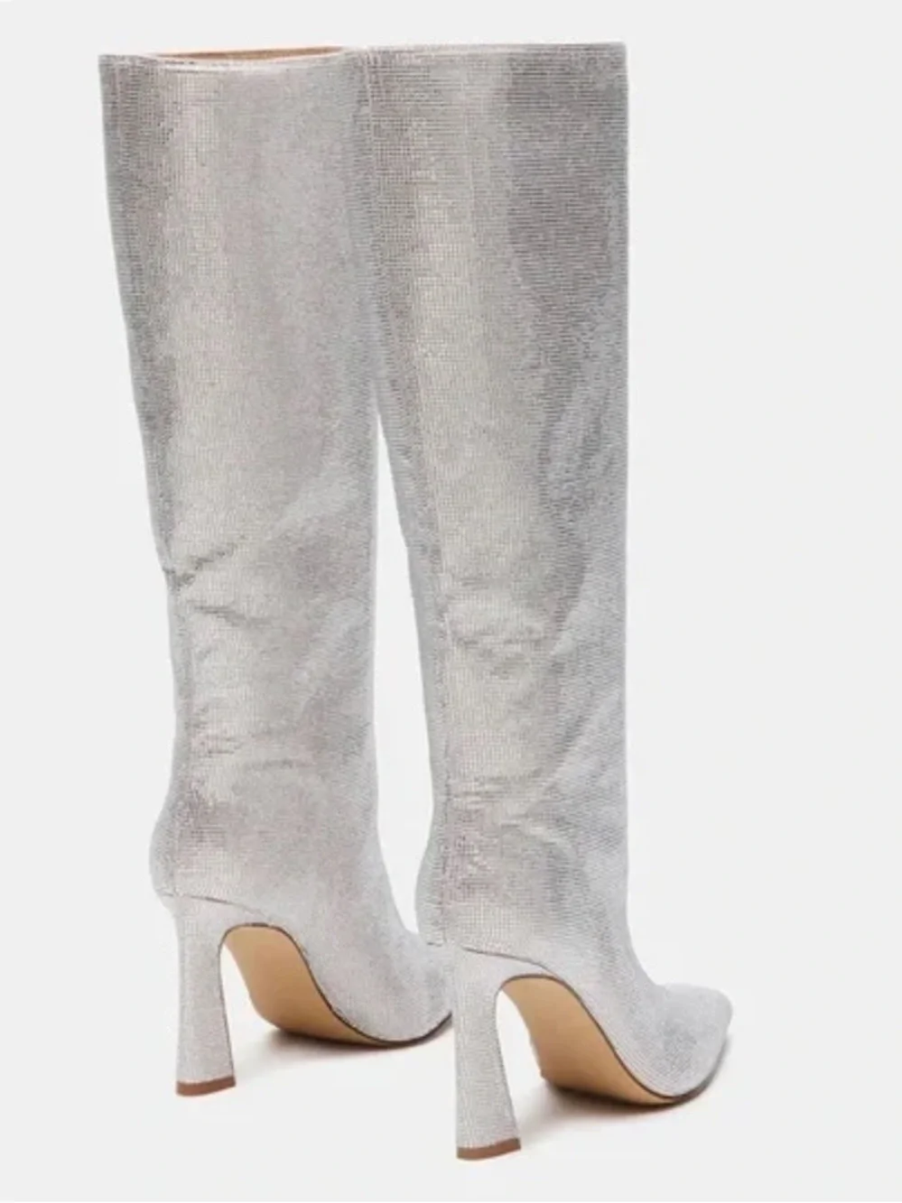 Steve Madden Shayna Rhinestones Knee High Boots - Picture 2 of 8